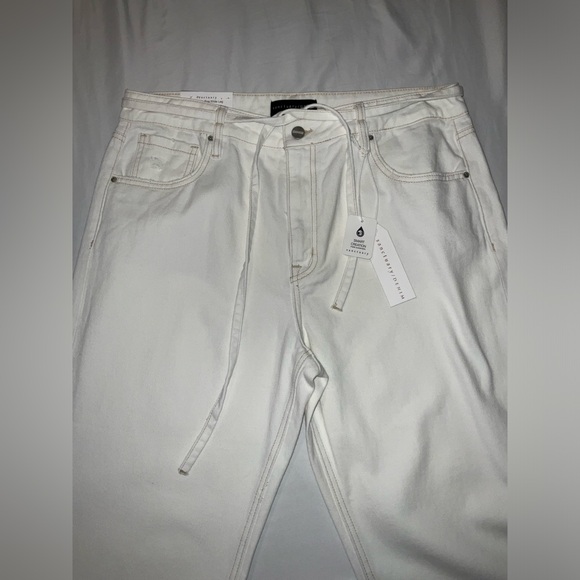 Sanctuary Micro Belt Crop in Powdered Sugar color - NWT - size 32 (14) - Picture 4 of 10